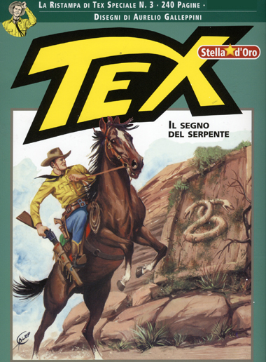 Tex Stella D'Oro n. 3 - Il segno del serpente