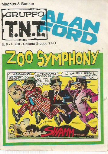 Alan Ford Gruppo T.N.T.n.  9 - Zoo simphony