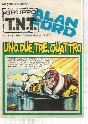 Alan Ford Gruppo T.N.T.n. 14 - Uno, due, tre, quattro