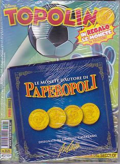 Topolino 3121 con raccoglitore monete Paperopoli