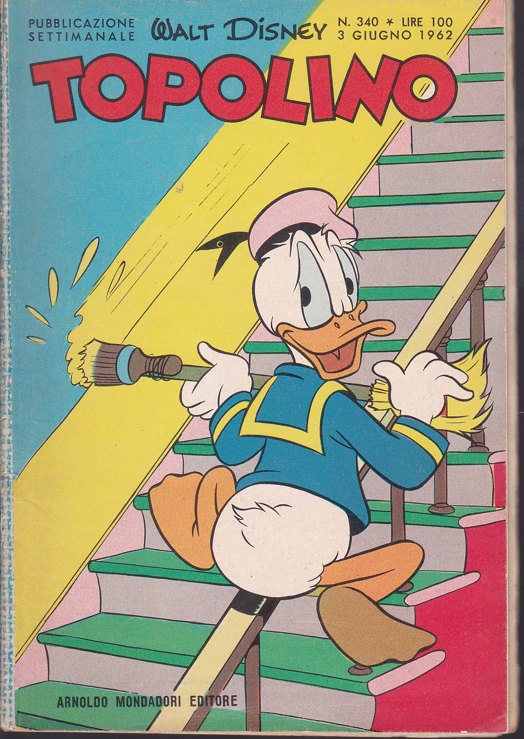 Topolino n. 340 - 3 giugno 1962