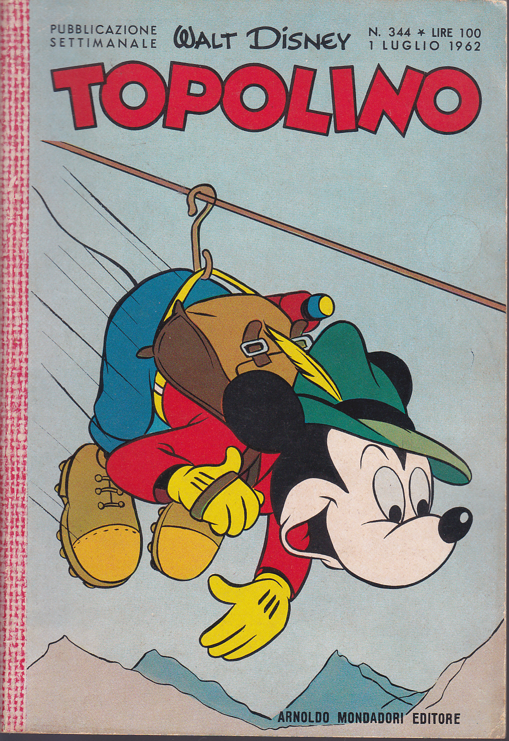 Topolino n. 344 - 1 luglio 1962
