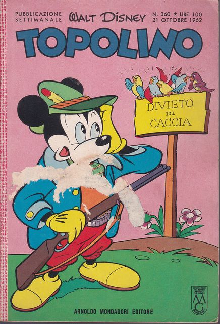 Topolino n. 360 - 21 ottobre 1962 - figurine allegate