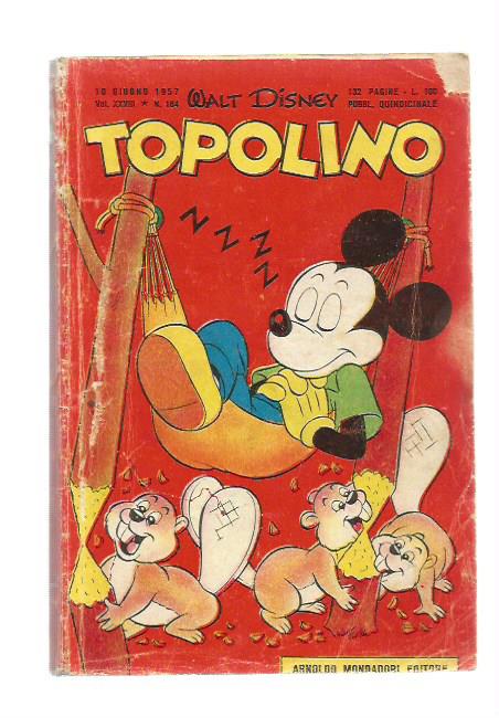 Topolino n. 164 - 10 giugno 1957 - Bollini presenti