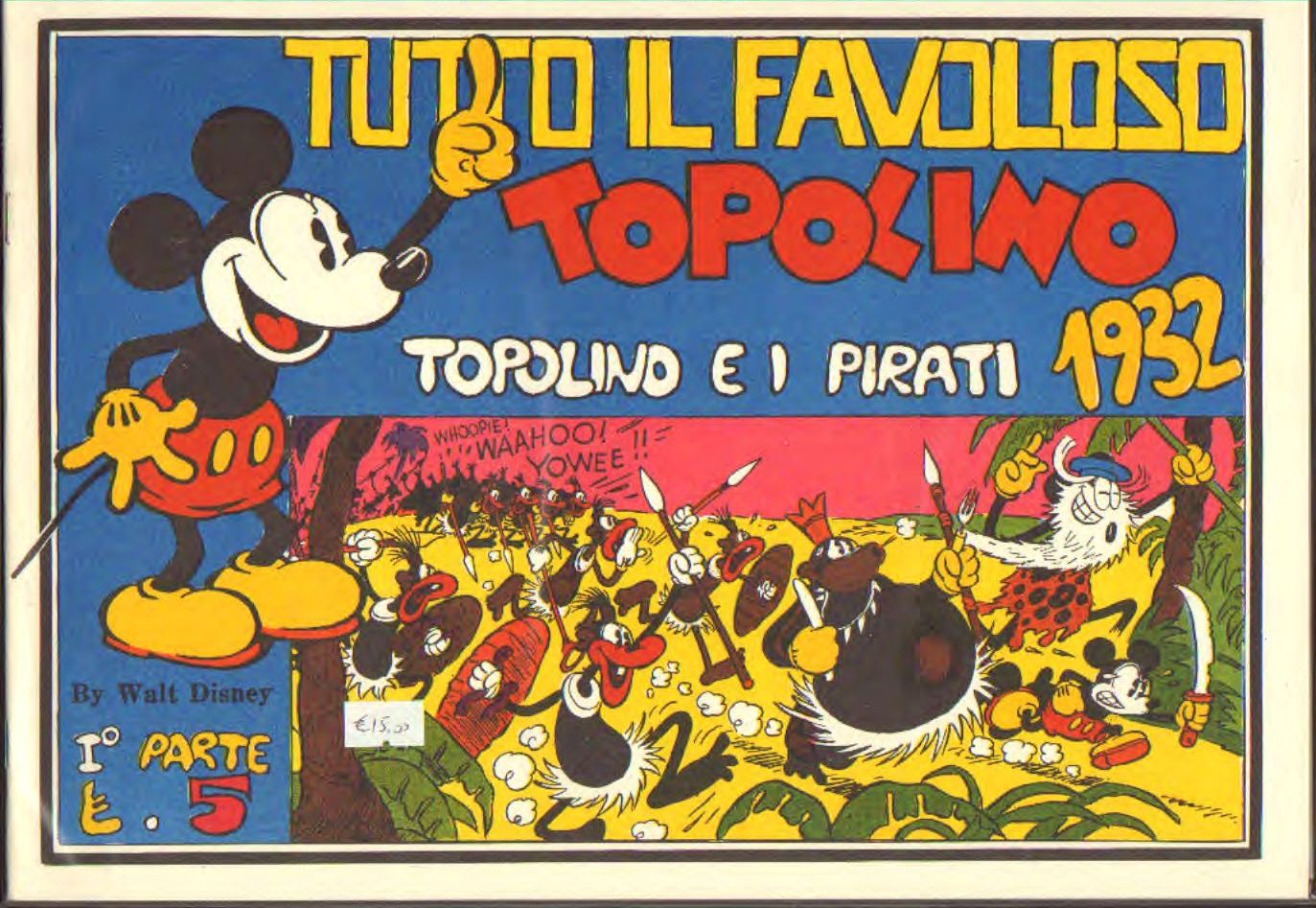 Topolino E I Pirati 12 Serie Completa