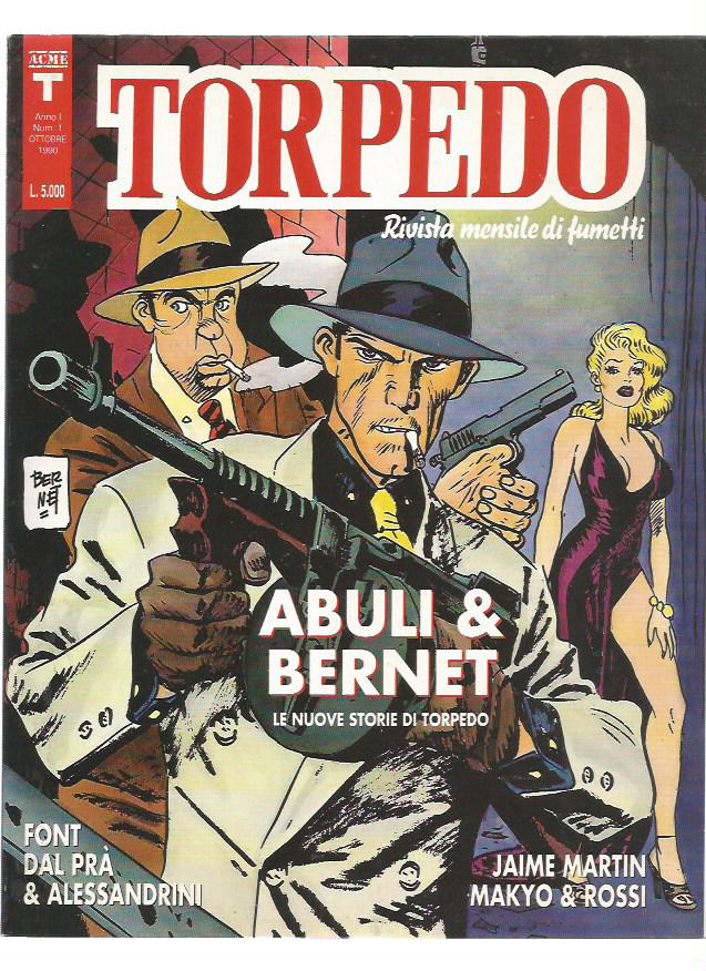 Torpedo n. 1/11 + Suppl. Serie Completa