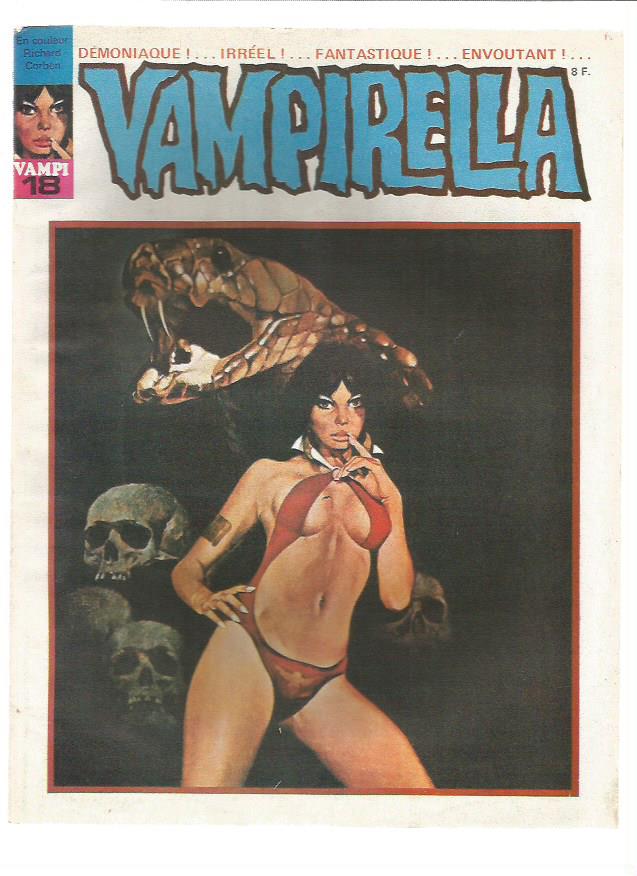 VAMPIRELLA 18 - PUBLICNESS 1974