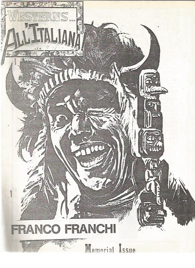 Western ... All'italiana Franco Franchi Memorial Issue