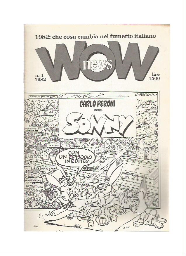 Wow News n.1  anno 1982